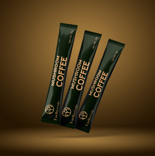 Instant  Mushroom Coffee with Free Cocoa Powder